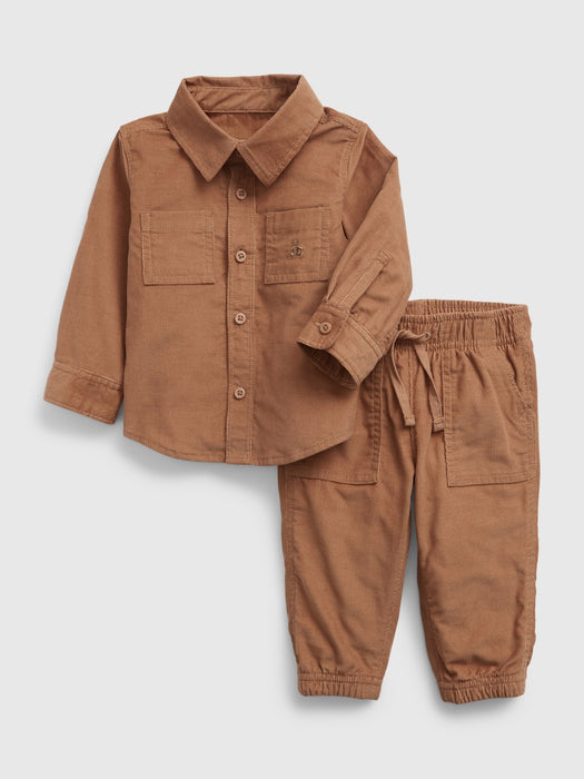 Baby Corduroy Outfit Set