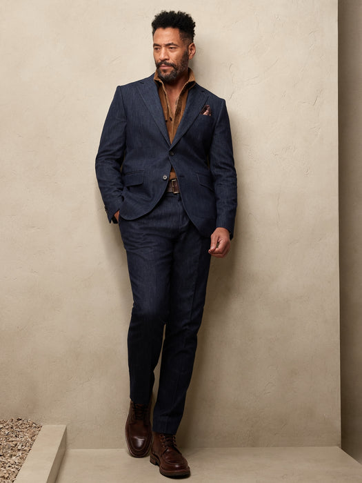 Cavallo Denim Suit Jacket