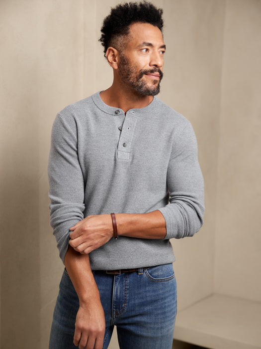 Capua Merino Henley Sweater