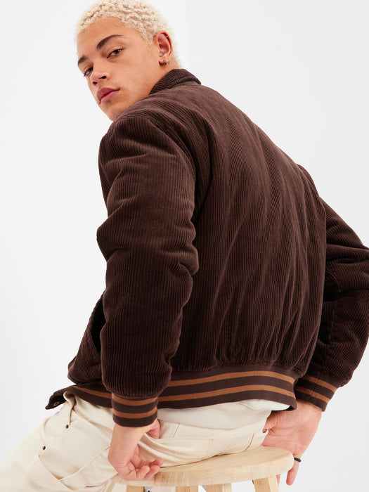 Corduroy Varsity Jacket