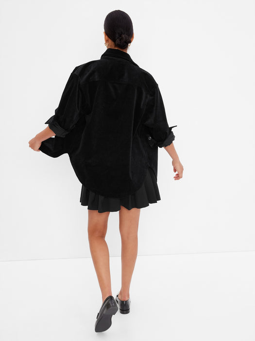 Oversized Corduroy Shirt