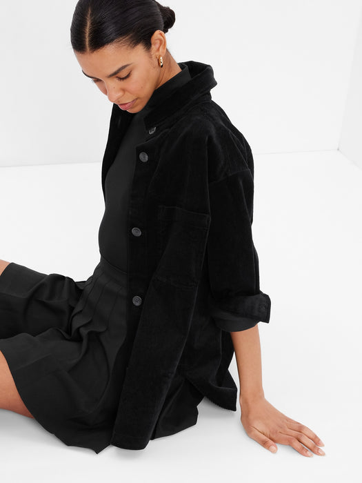 Oversized Corduroy Shirt