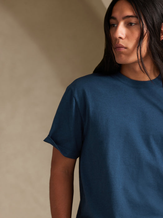 Authentic SUPIMA® T-Shirt - Lazuli Blue