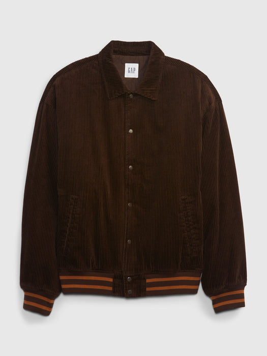 Corduroy Varsity Jacket
