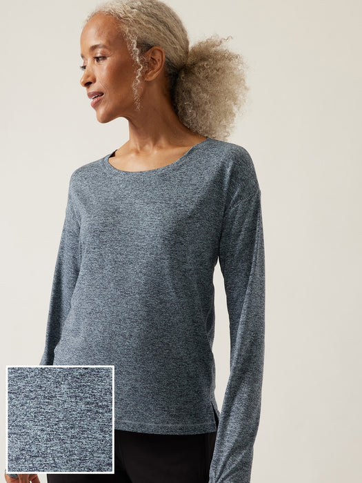 Uptempo Elevate Top - Reef Green Heather