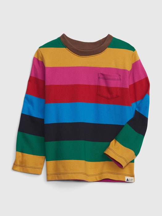 Toddler 100% Organic Cotton Mix and Match Pocket T-Shirt