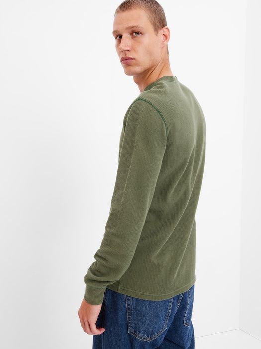 Waffle Henley T-Shirt