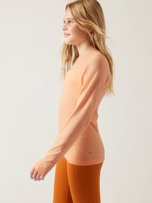 Athleta Girl Power Up Top - Cantaloupe
