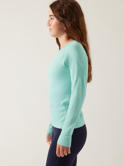 Athleta Girl Power Up Top - Reef Green