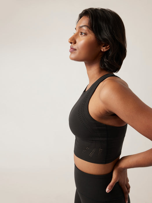 Conscious Lasercut Crop Bra D&#45DD