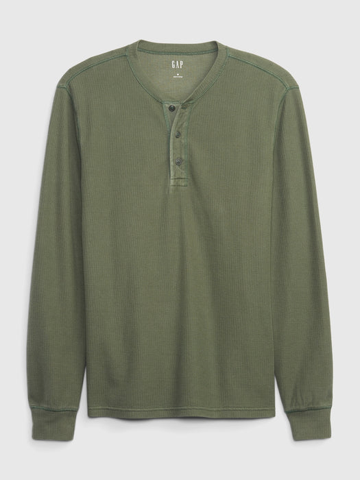 Waffle Henley T-Shirt