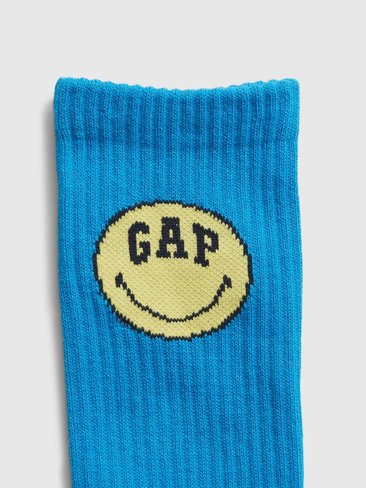 Gap &#215 Smiley&#174 Crew Socks