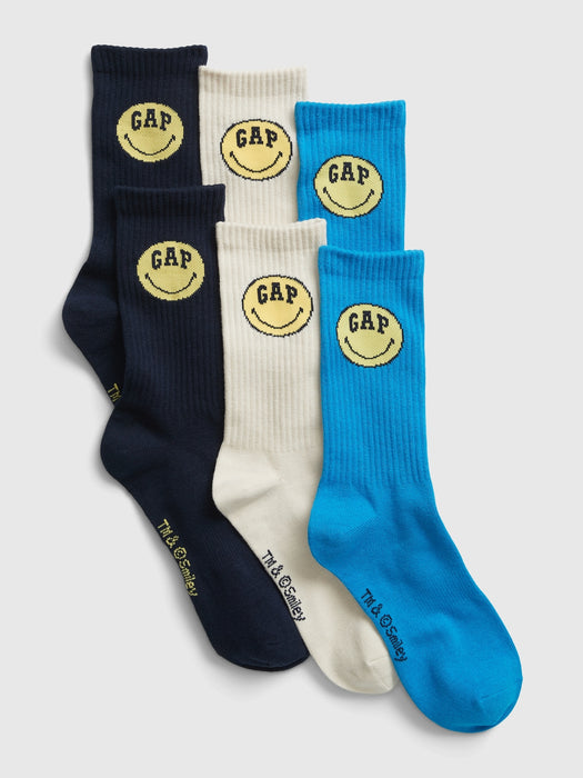 Gap &#215 Smiley&#174 Crew Socks