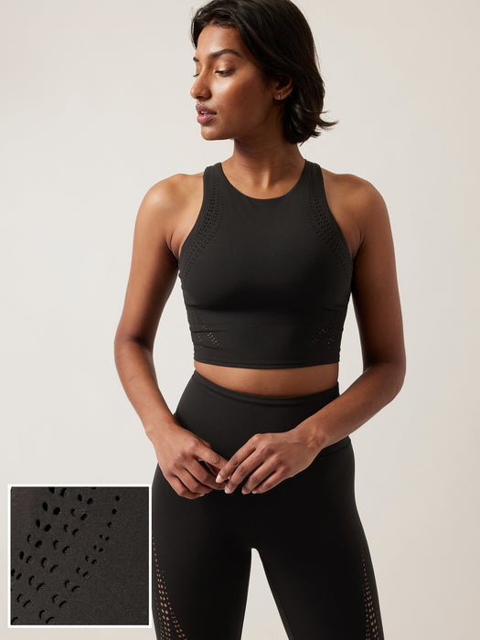 Conscious Lasercut Crop Bra D&#45DD