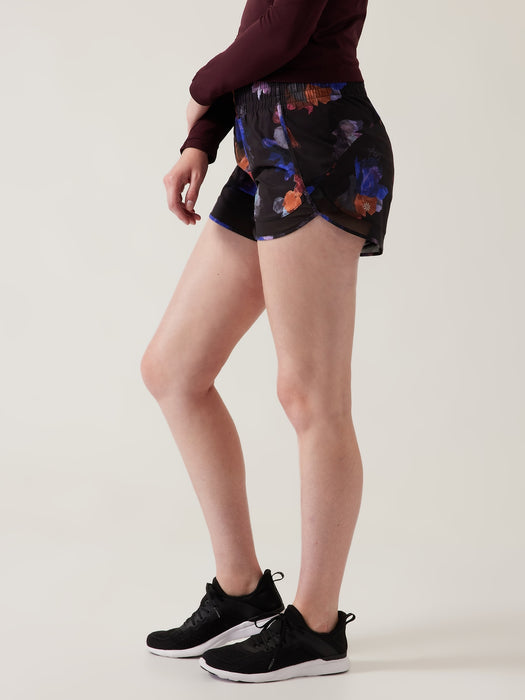 Mesh Racer Run Short 4&#34