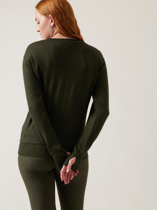 Sunrise V&#45Neck Sweatshirt