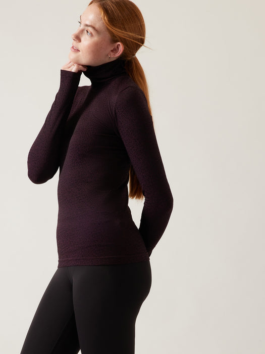 Flurry Seamless Turtleneck
