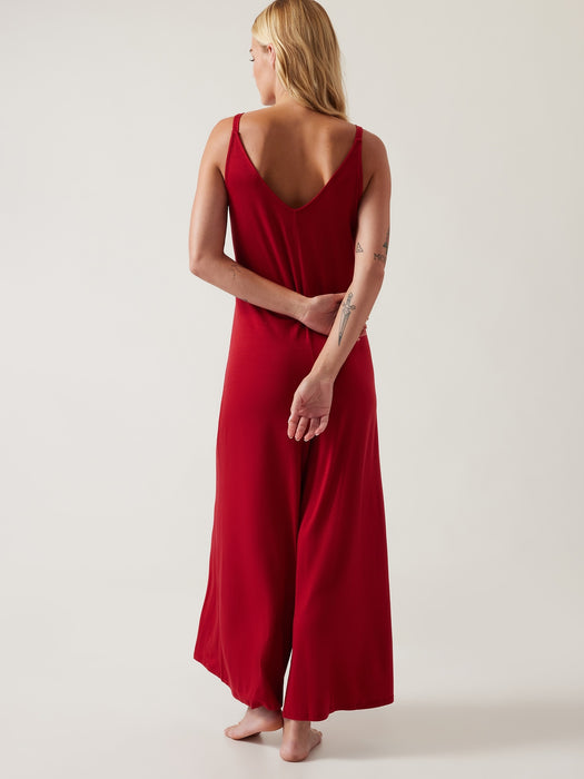 Nighttime Bliss Sleep V Neck Romper