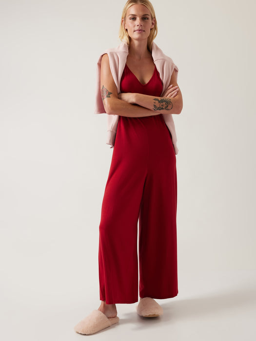 Nighttime Bliss Sleep V Neck Romper