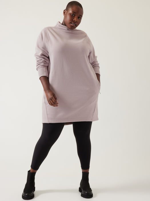 Cozy Karma Mock Neck Dress