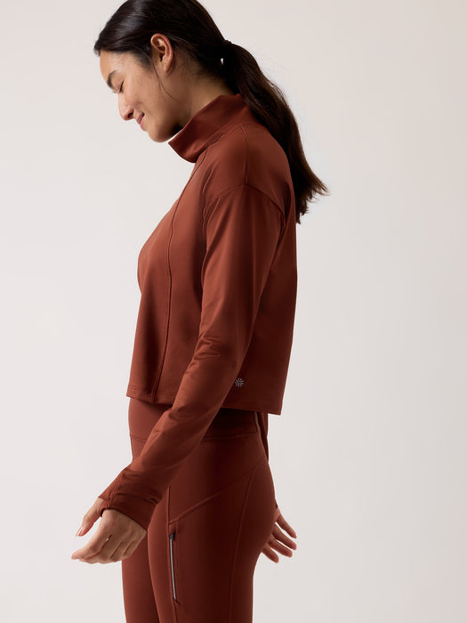 Whistler Mock Neck Top