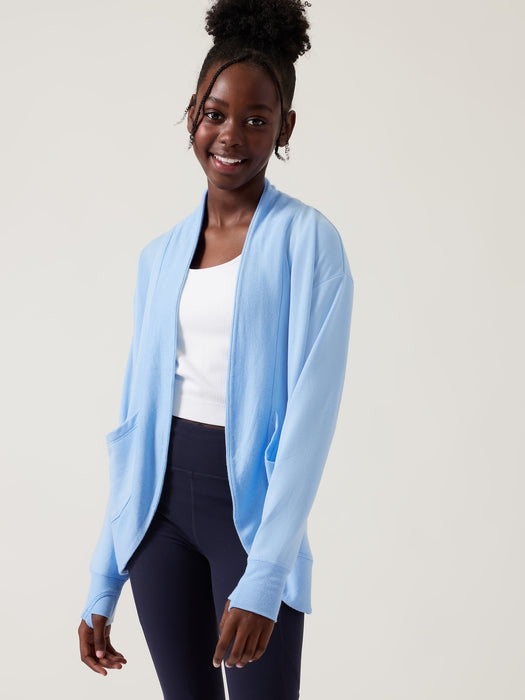 Athleta Girl Wrap &#39N Roll Sweatshirt 2.0
