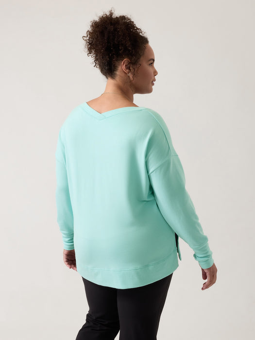 Coaster Luxe V&#45Neck Sweatshirt