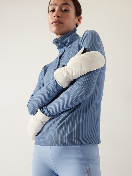 Quilted Puffer Mittens