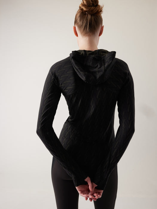 Legend Momentum Seamless Hoodie - Black