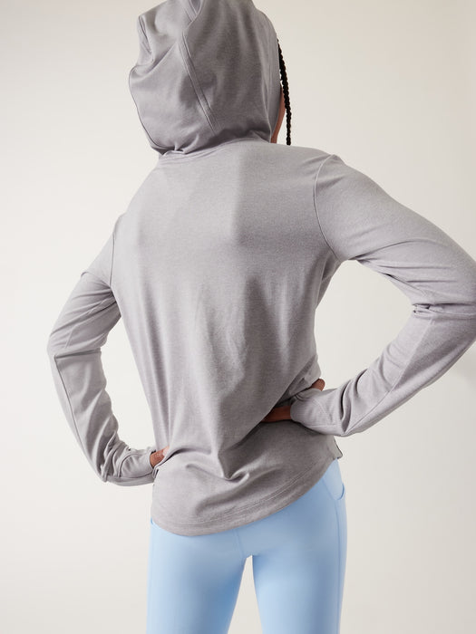 Athleta Girl Uptempo Hooded Top