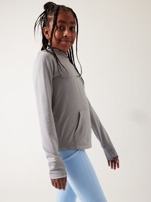 Athleta Girl Uptempo Hooded Top