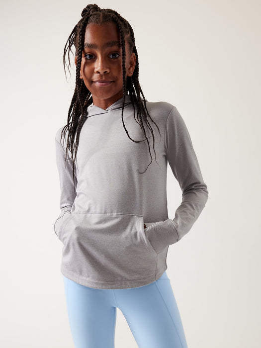 Athleta Girl Uptempo Hooded Top