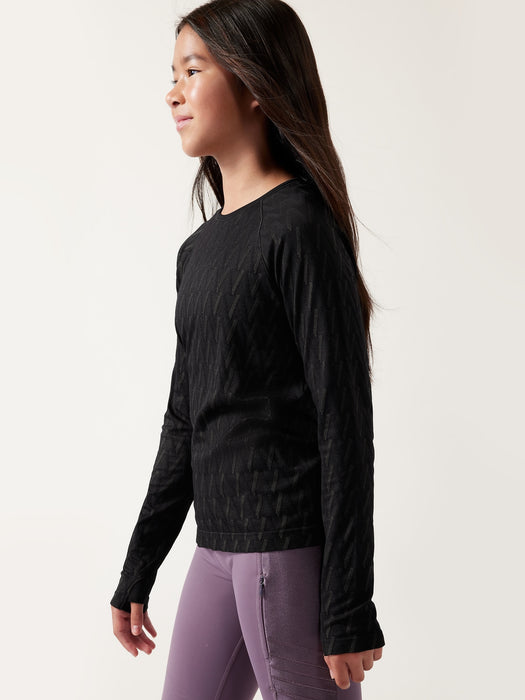 Athleta Girl Legend Power Up Top - Black