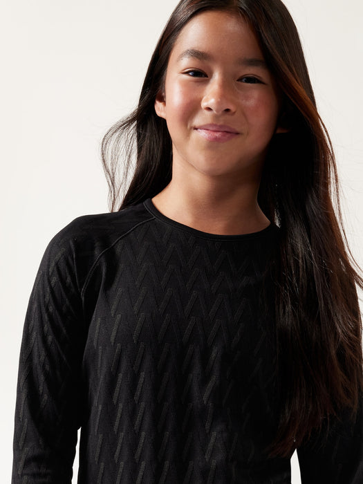 Athleta Girl Legend Power Up Top - Black