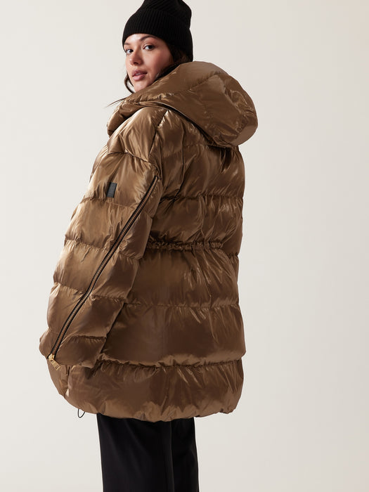 Keys Golden Aura Puffer