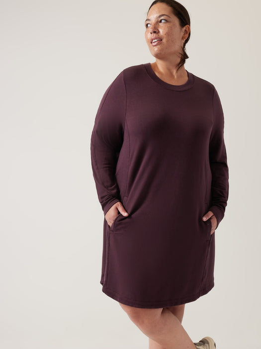 Balance Dress - Spiced Cabernet