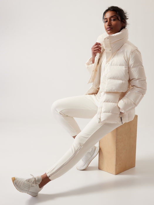 Legend Downtown Metallic Jacket - Magnolia White