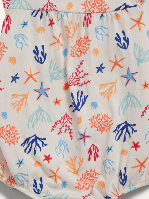 2-Pack Jersey-Knit Romper for Baby - Blue