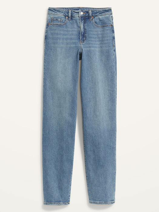 High-Waisted O.G. Loose Jeans for Women - Blue