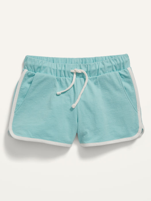 Dolphin-Hem Jersey Shorts for Girls