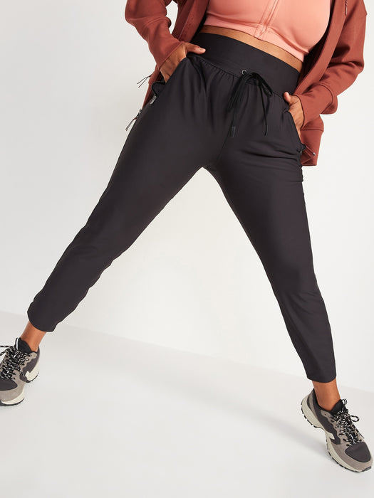 High-Waisted PowerSoft Zip Jogger Pants for Women