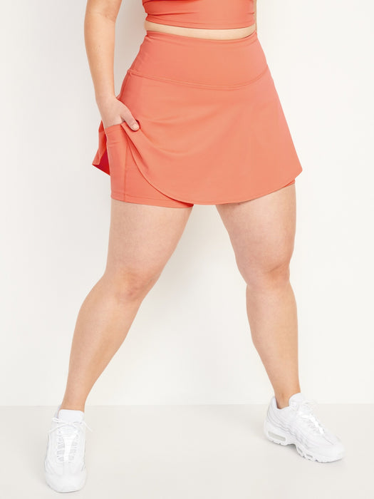Extra High-Waisted PowerSoft Pleated Skort for Women