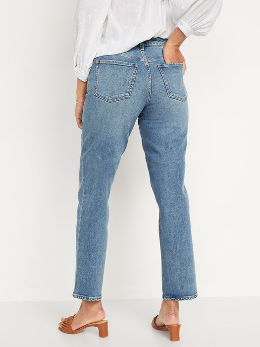 High-Waisted O.G. Loose Jeans for Women - Blue