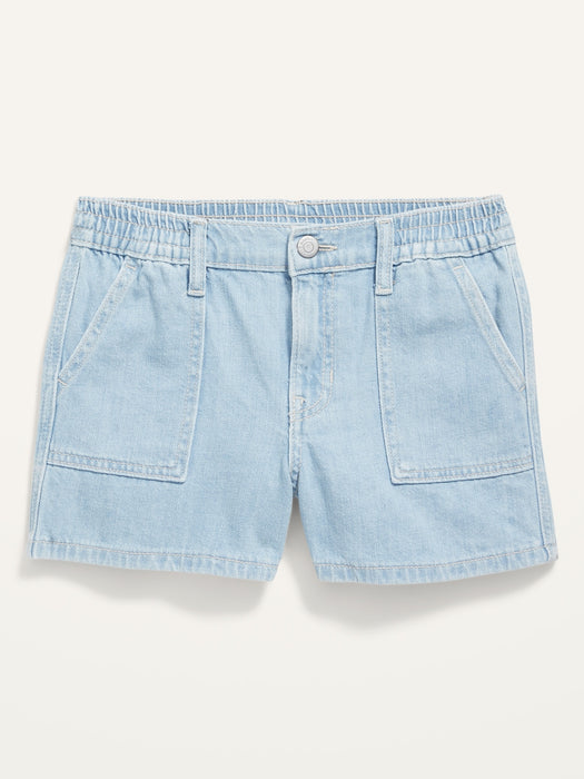 Utility Jean Shorts for Girls