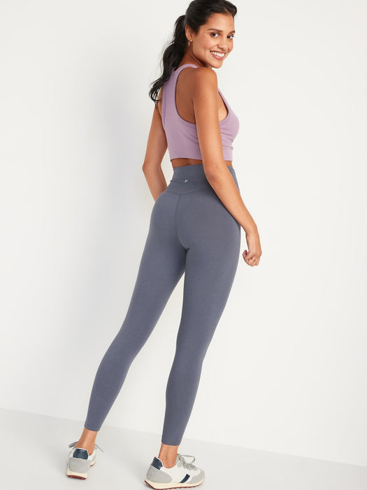 Extra High-Waisted PowerChill Crossover 7/8-Length Leggings for Women
