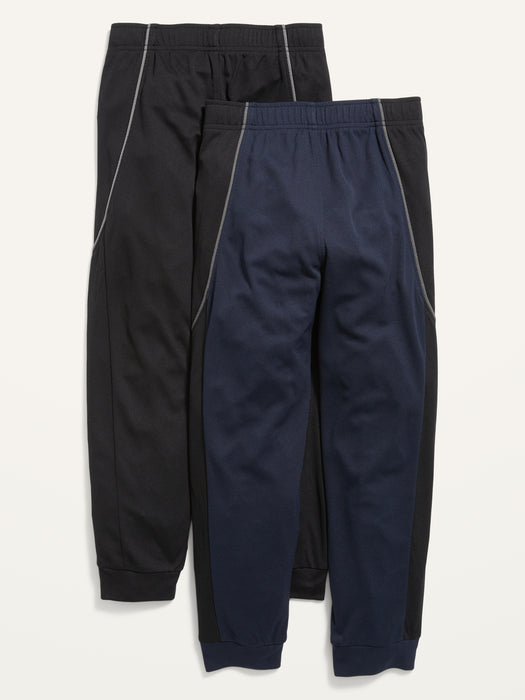 Go-Dry Cool Mesh Jogger Pants 2-Pack for Boys - Blue