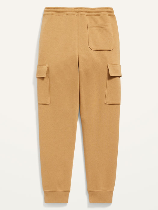 Cargo Jogger Sweatpants for Boys - Yellow