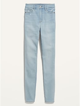 Extra High-Waisted Rockstar 360° Stretch Super-Skinny Jeans for Women
