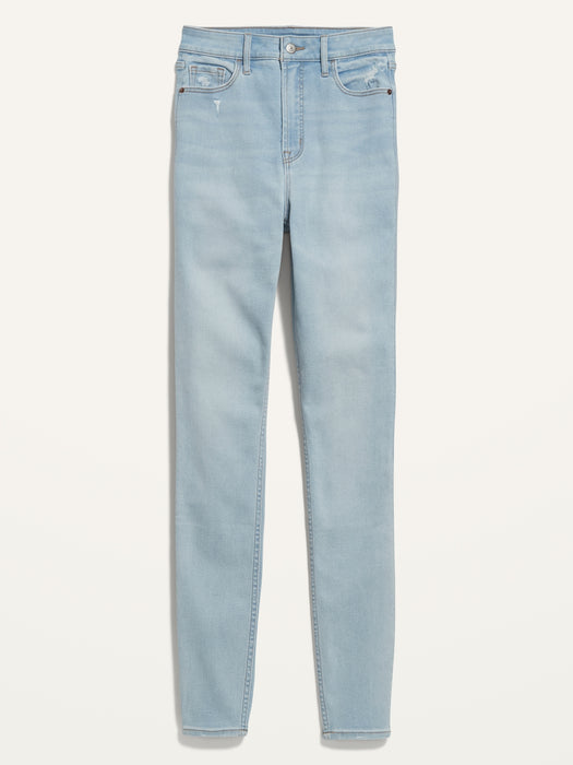 Extra High-Waisted Rockstar 360° Stretch Super-Skinny Jeans for Women