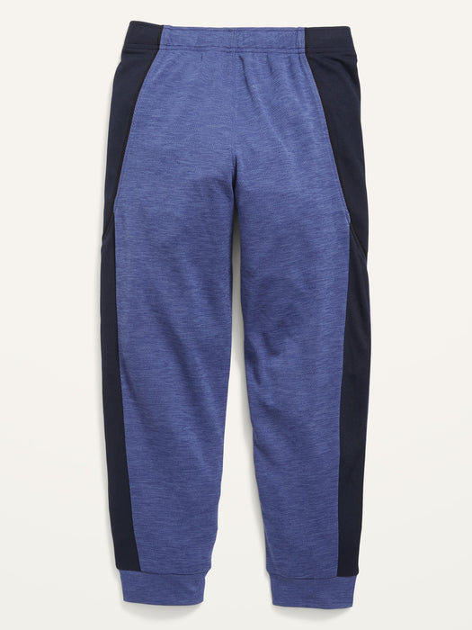 Go-Dry Cool Mesh Jogger Pants For Boys - Blue